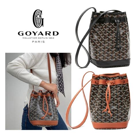 petit flot bucket bag goyard|the petit flot.